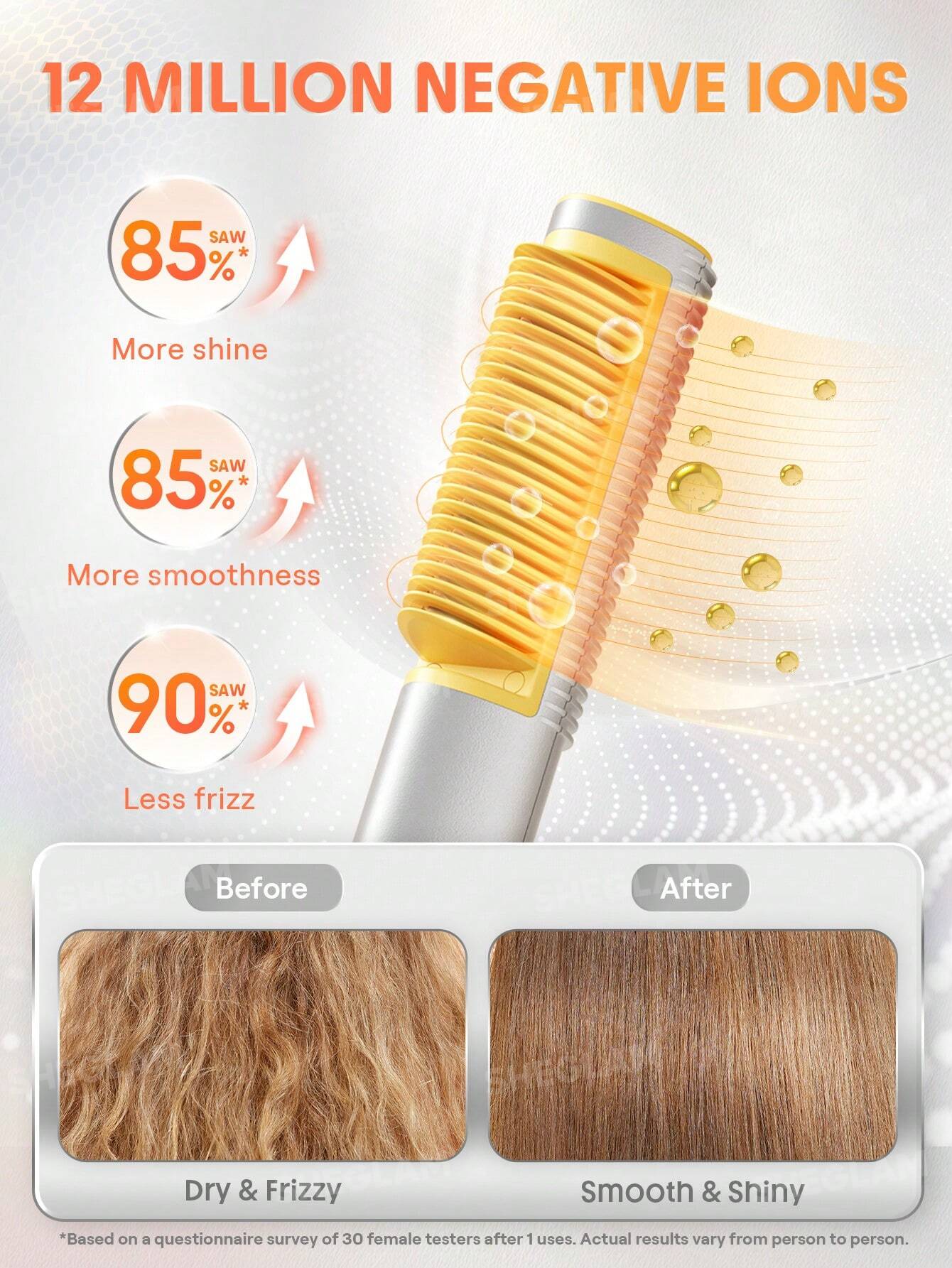 Sleek Chic 3D Thermal Straightening Brush | SHEGLAM
