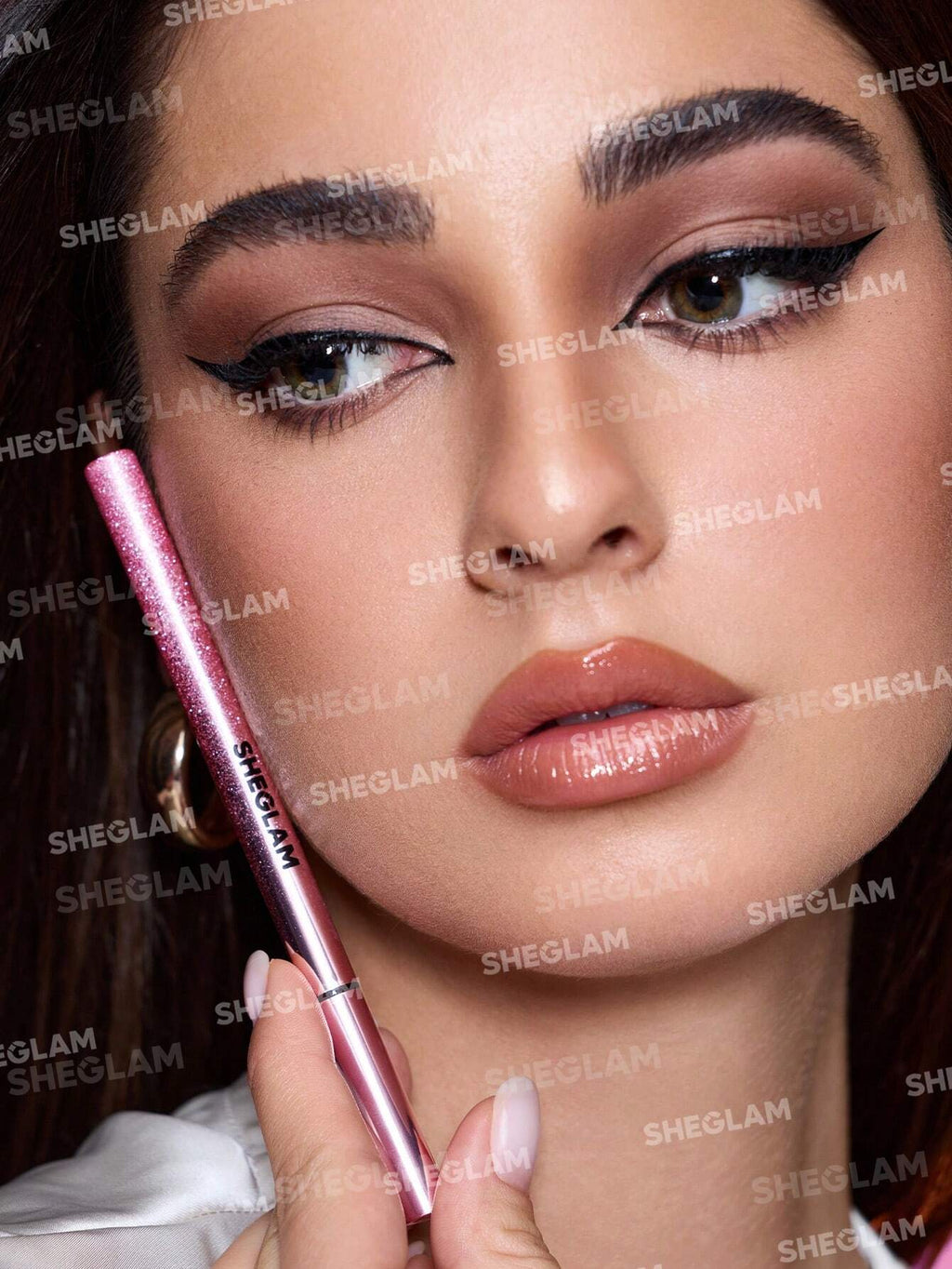 Rosé Line & Define Waterproof Liquid Eyeliner-Black | SHEGLAM