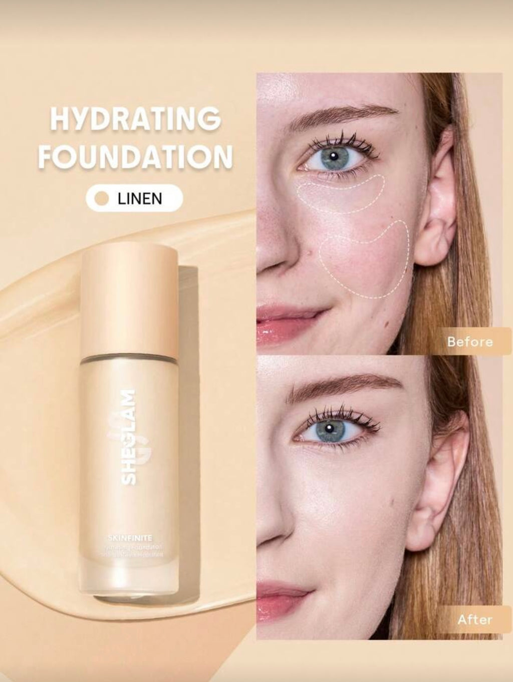 Skinfinite Hydrating Foundation | SHEGLAM