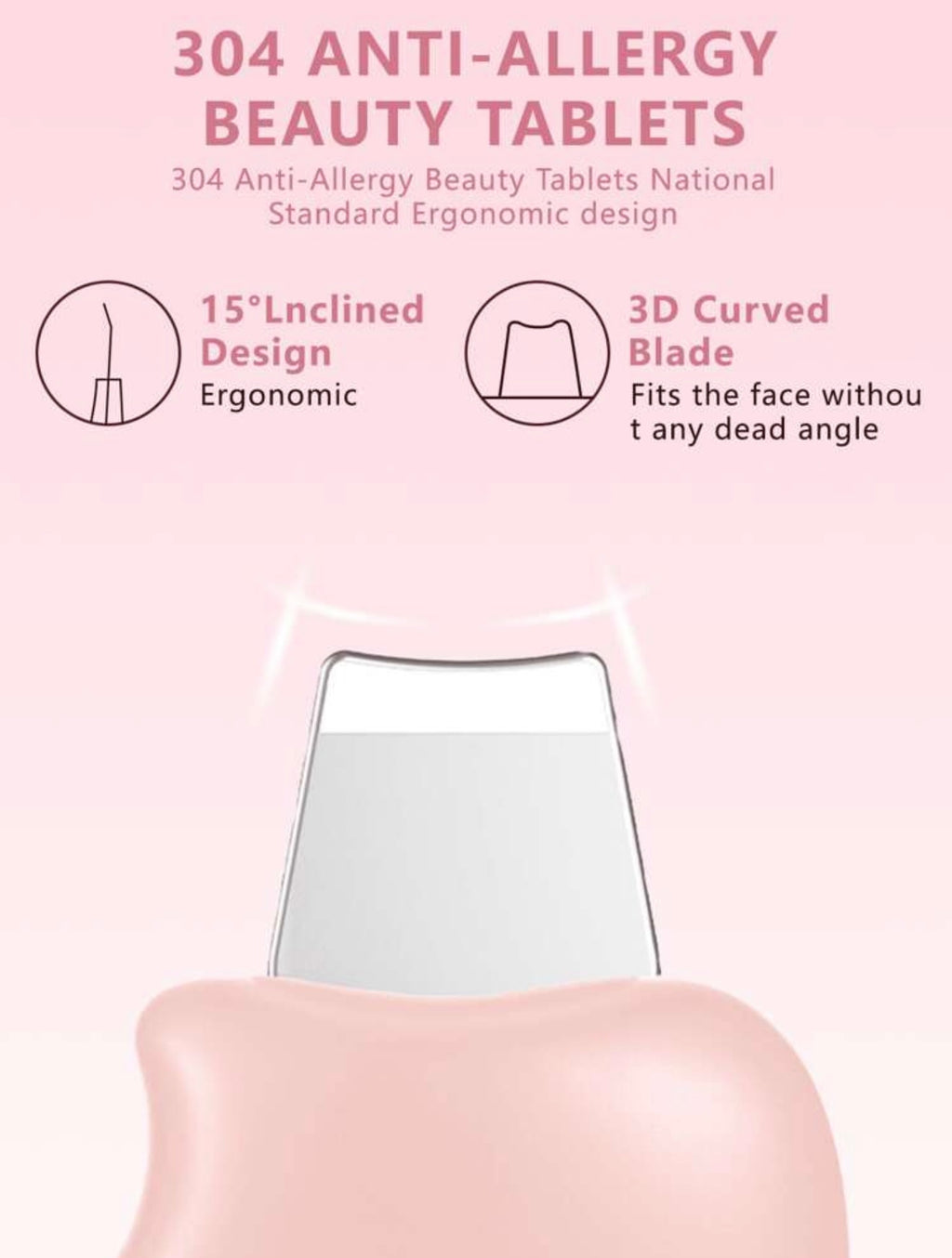 Skin Scrubber Face Scraper Tool Blackhead Remover