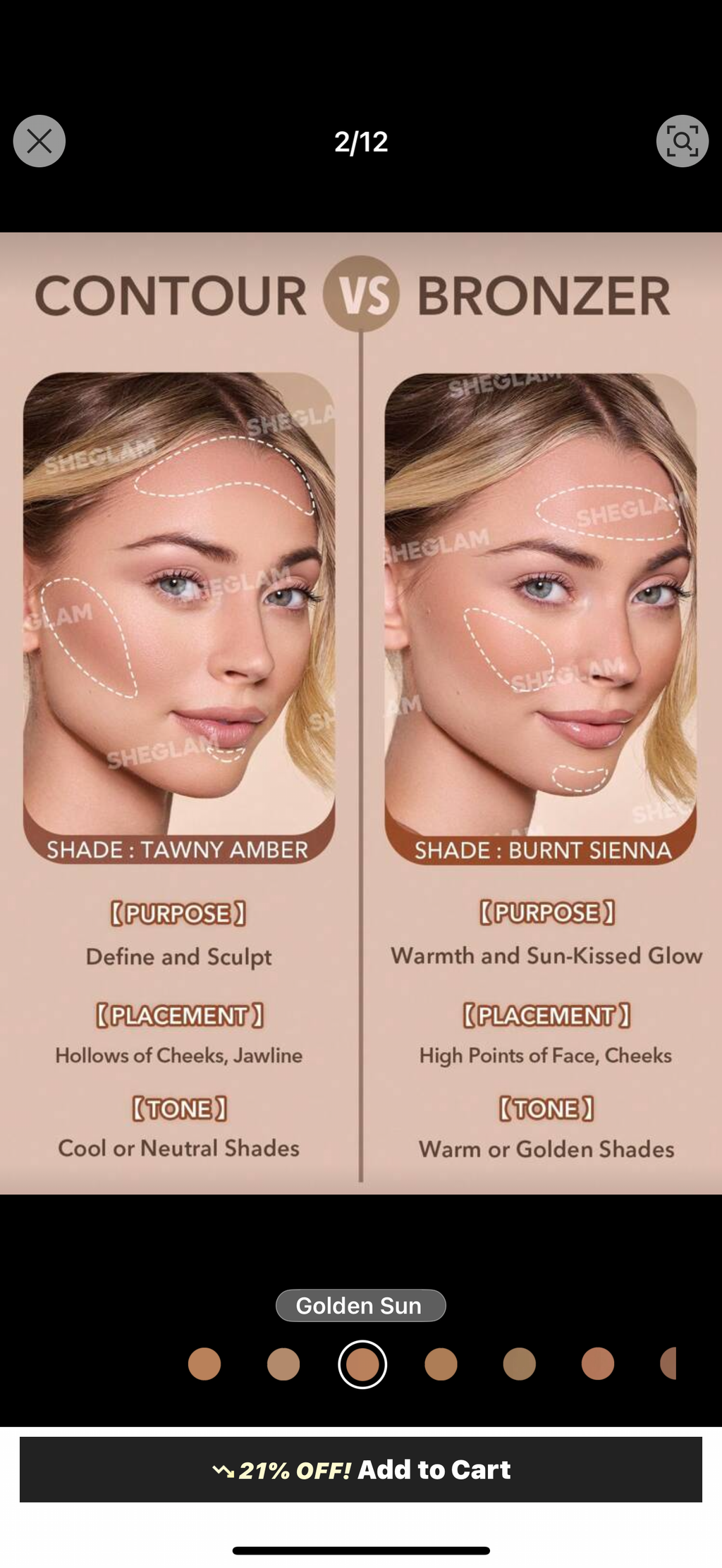 Sun Beam Shimmer Liquid Bronzer | SHEGLAM