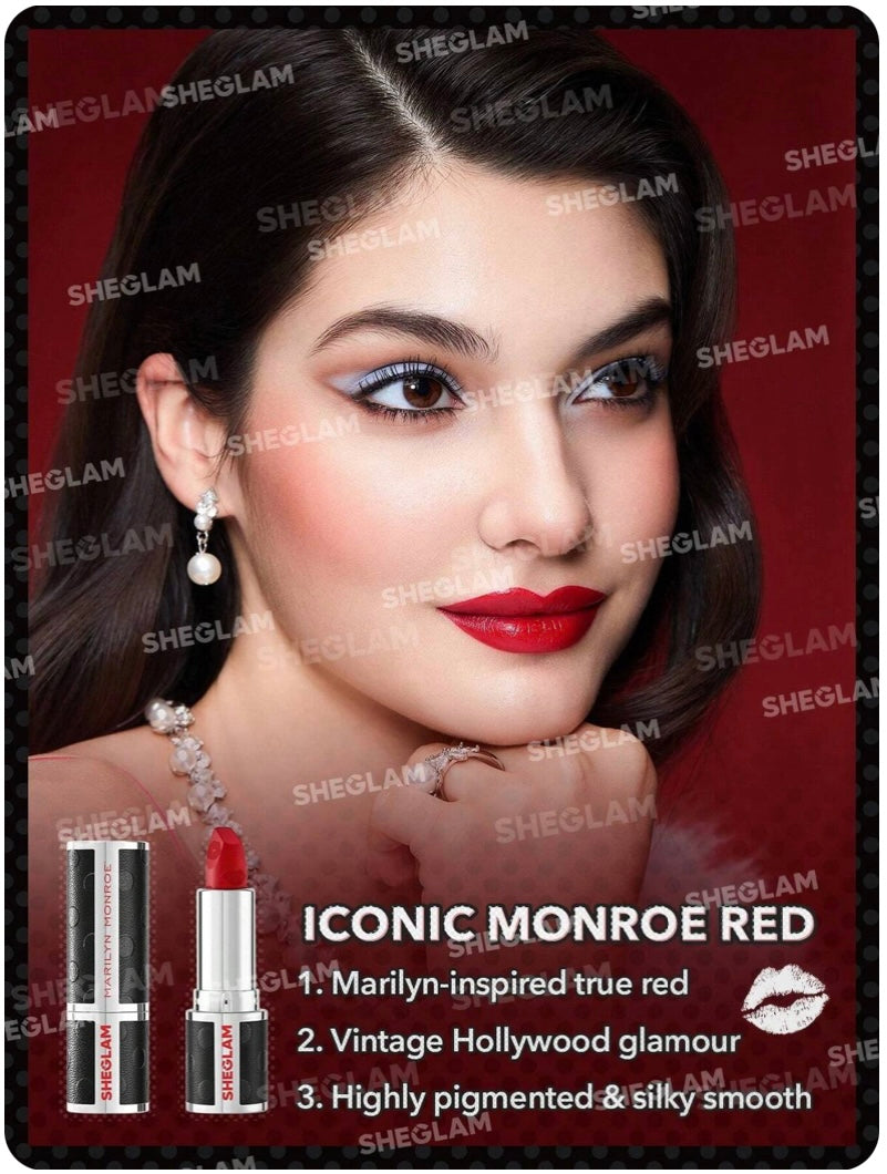 Marilyn Monroe X SHEGLAM The Icon Lipstick-XOXO | SHEGLAM
