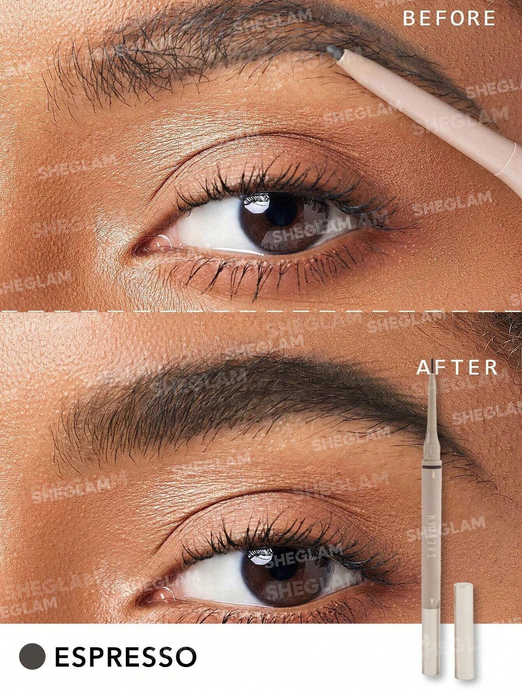 Brows On Demand 2-In-1 Brow Pencil-Chocolate | SHEGLAM