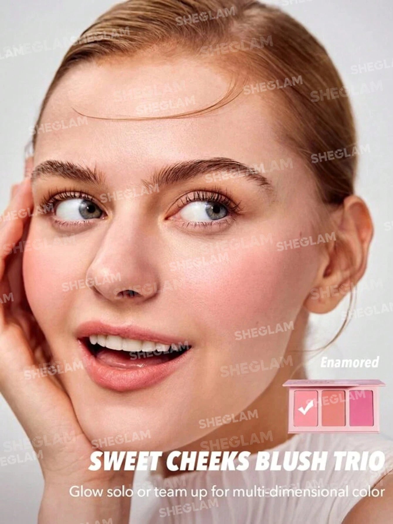 Sweet Cheeks Blush Trio-Enamored | SHEGLAM