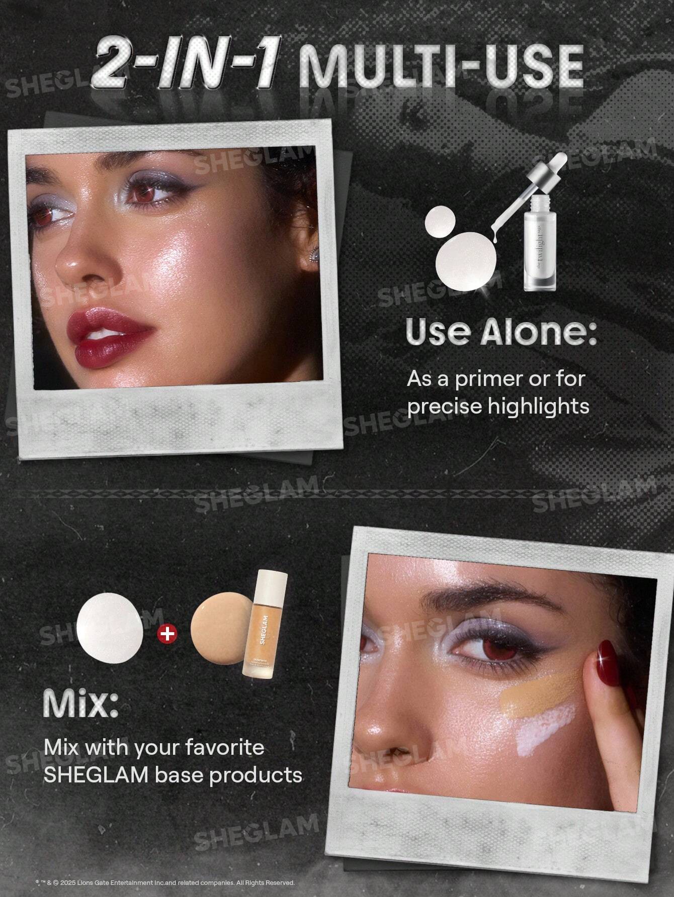 The Twilight Saga X SHEGLAM Vamp Skin Highlighter Drops | SHEGLAM