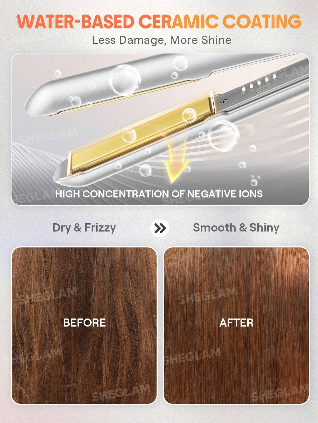 Sleek Chic Insta-Heat Straight Styler | SHEGLAM