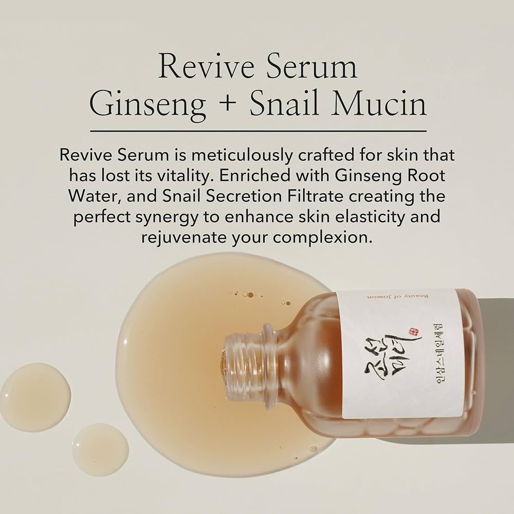 Revive Serum : Ginseng + Snail Mucin | Beauty of Joseon