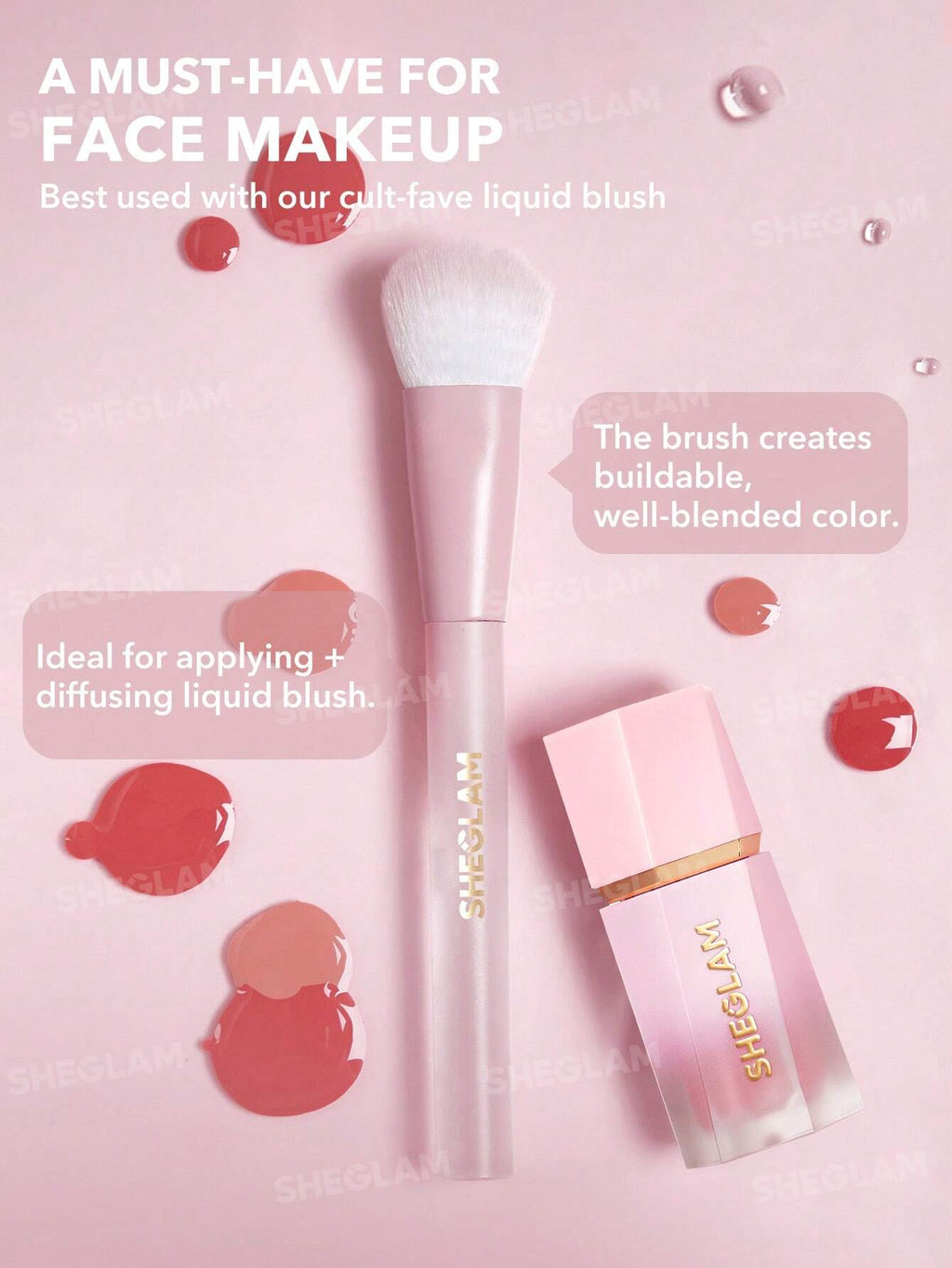Color Bloom Liquid Blush Brush | SHEGLAM