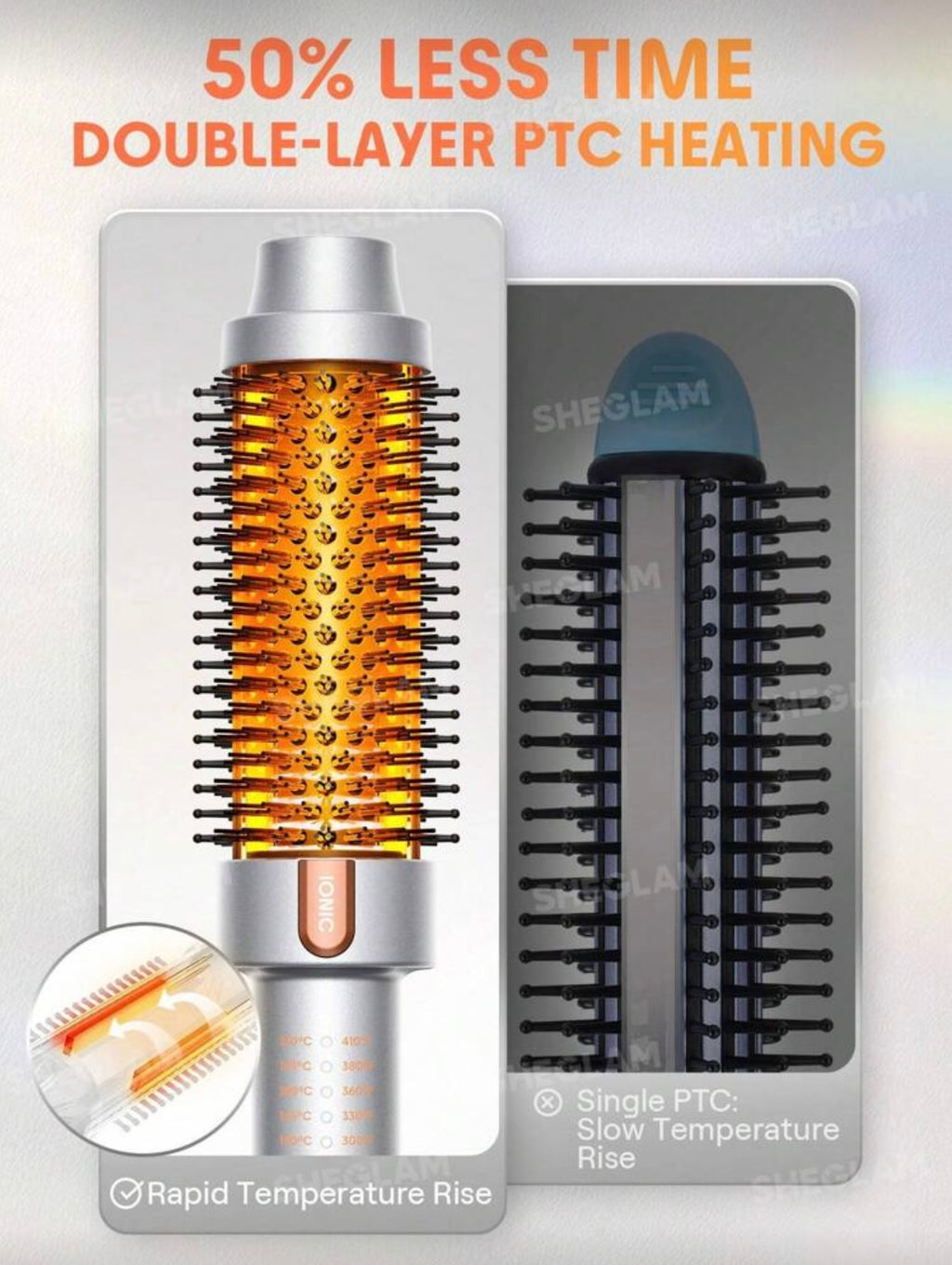 HAIR It-Curl Thermal Brush,38mm | SHEGLAM