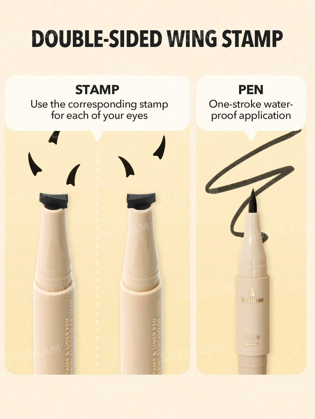 Get Foxy Eye Stamp & Liner Pen| SHEGLAM