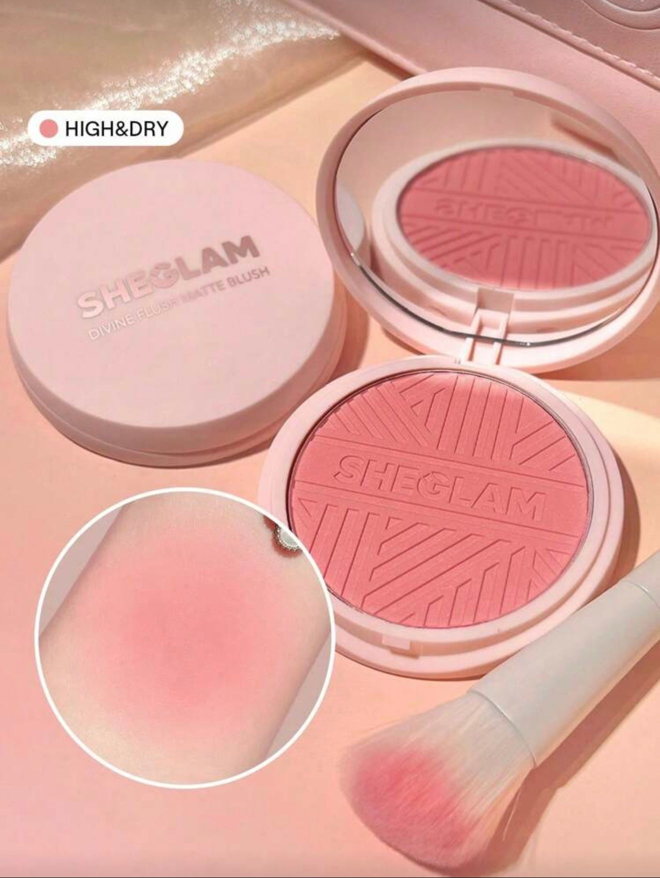 Divine Flush Matte Blush | SHEGLAM