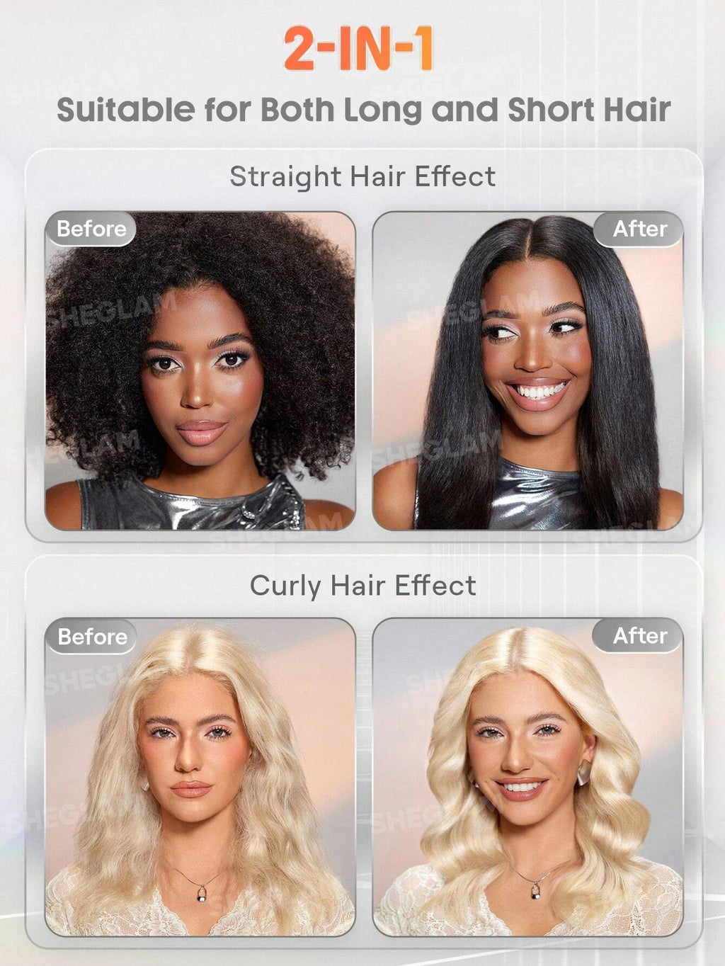 Sleek Chic Insta-Heat Straight Styler | SHEGLAM