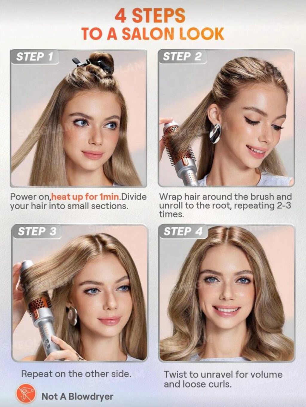 HAIR It-Curl Thermal Brush,38mm | SHEGLAM