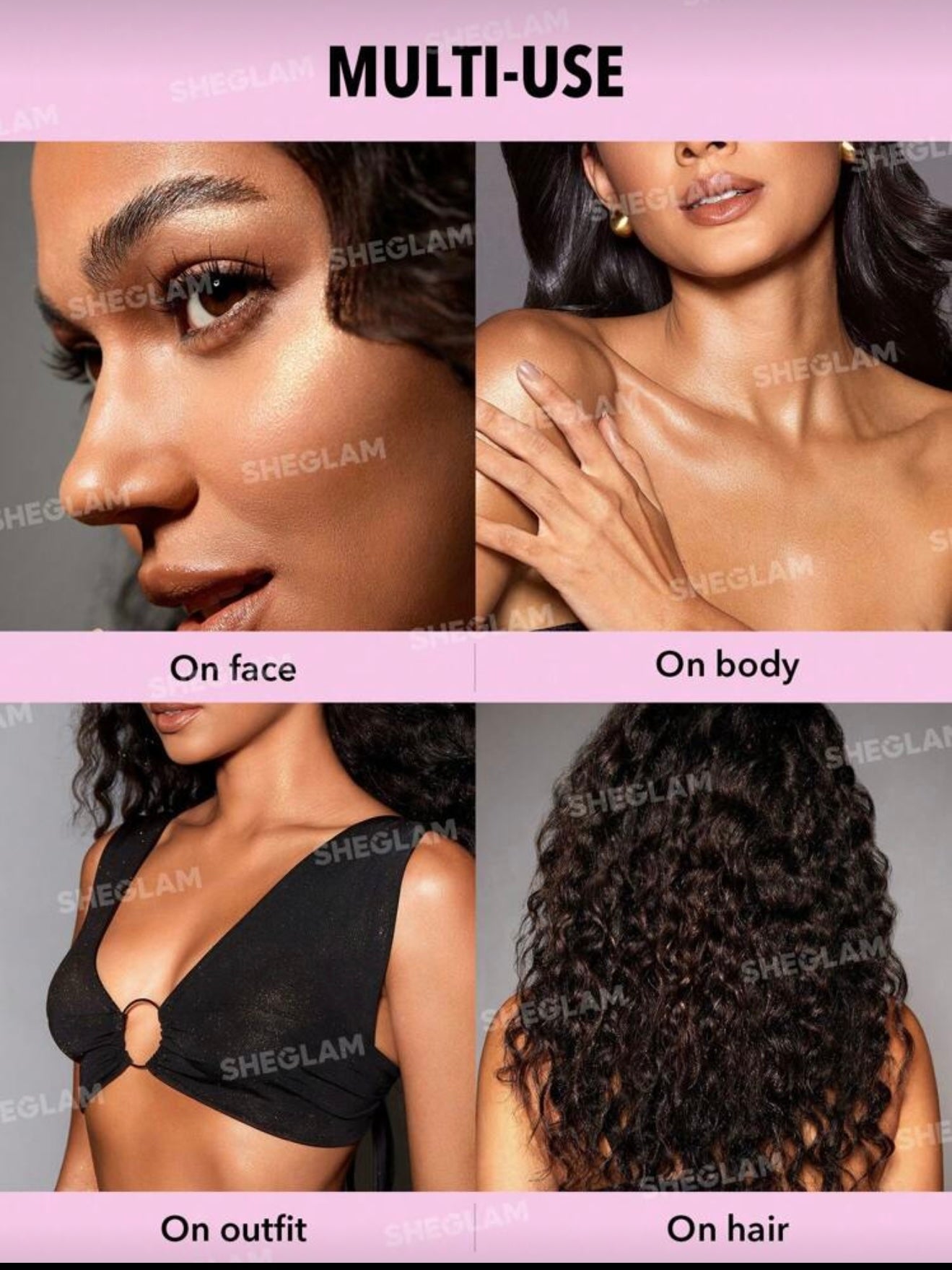 Go Go Glow Highlighting Body Mist-Love Bomb | SHEGLAM