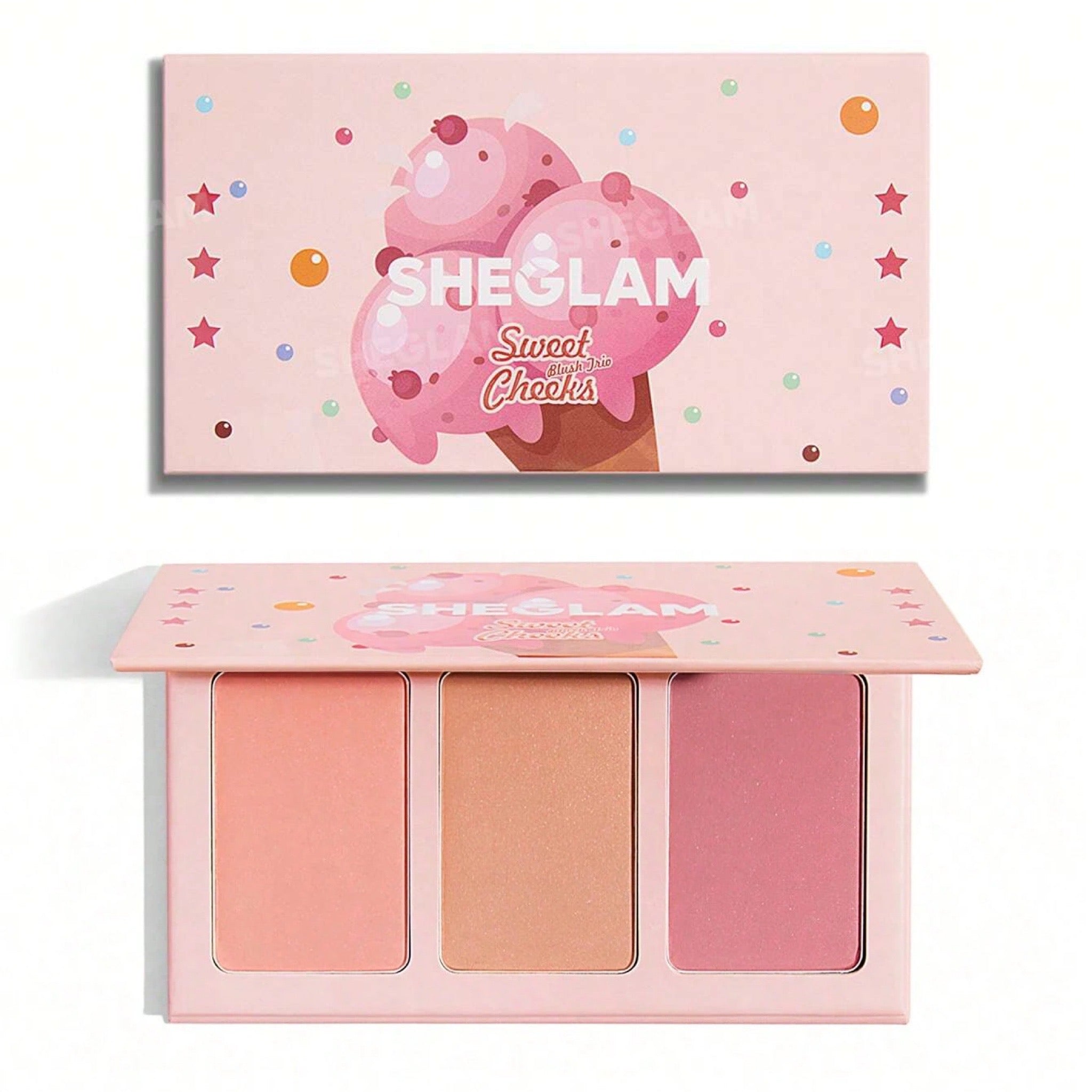 Sweet Cheeks Blush Trio-Enamored | SHEGLAM