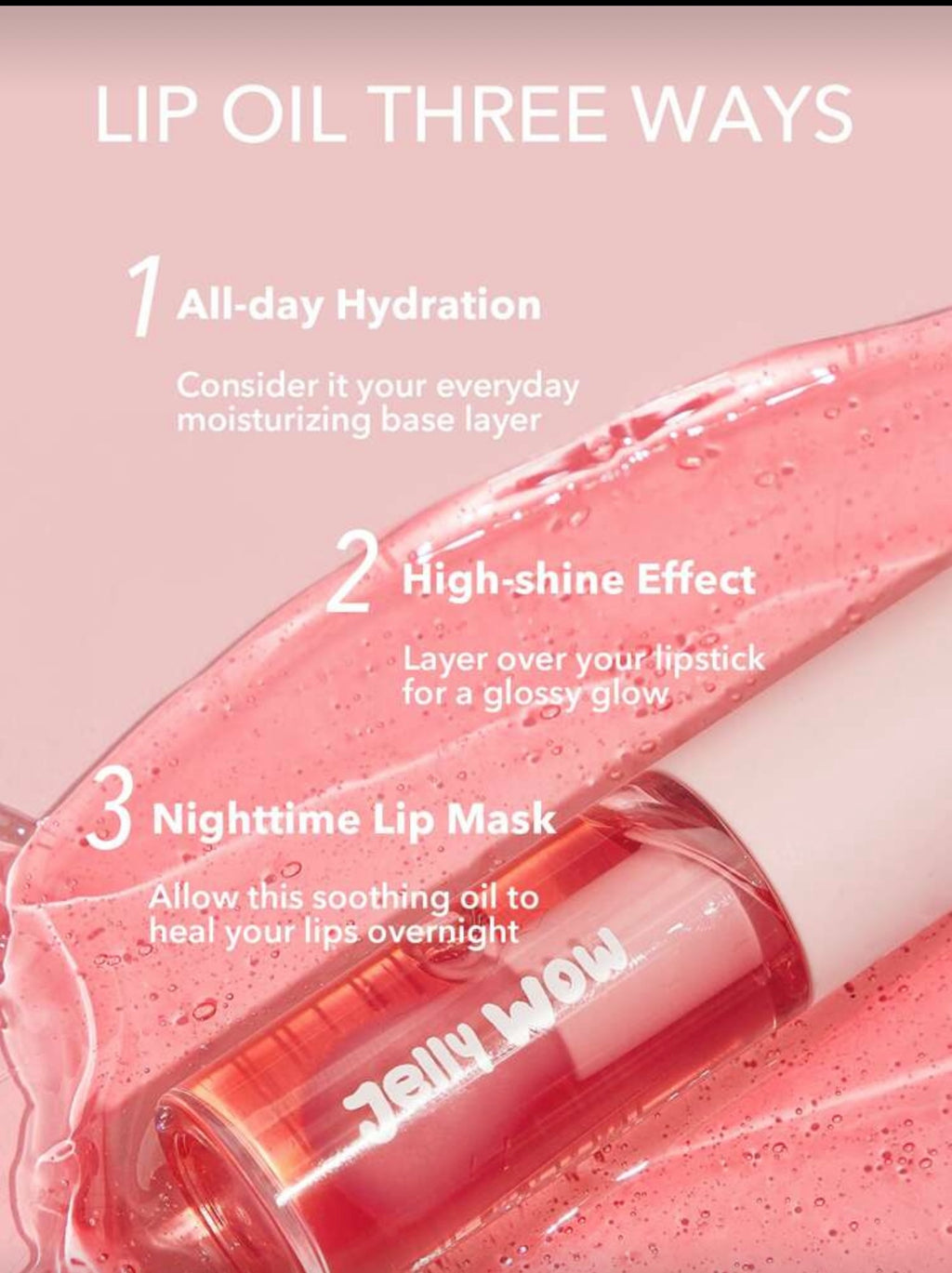 Jelly Wow Hydrating Lip Oil | SHEGLAM