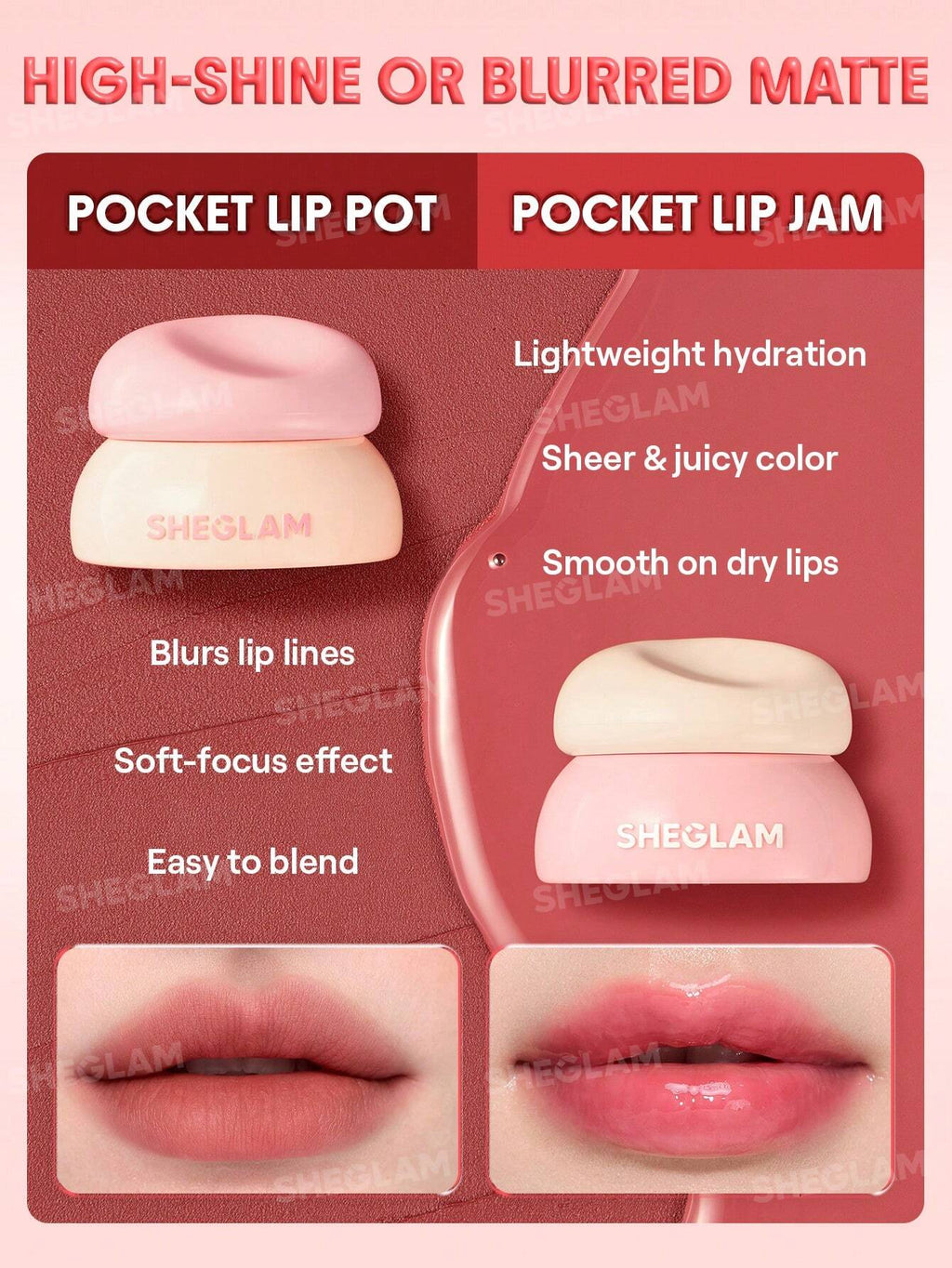 Bounce Putty Pocket Lip Pot | SHEGLAM