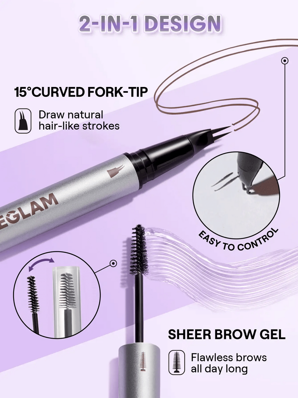 Real Flow Laminating Brow Pen | SHEGLAM