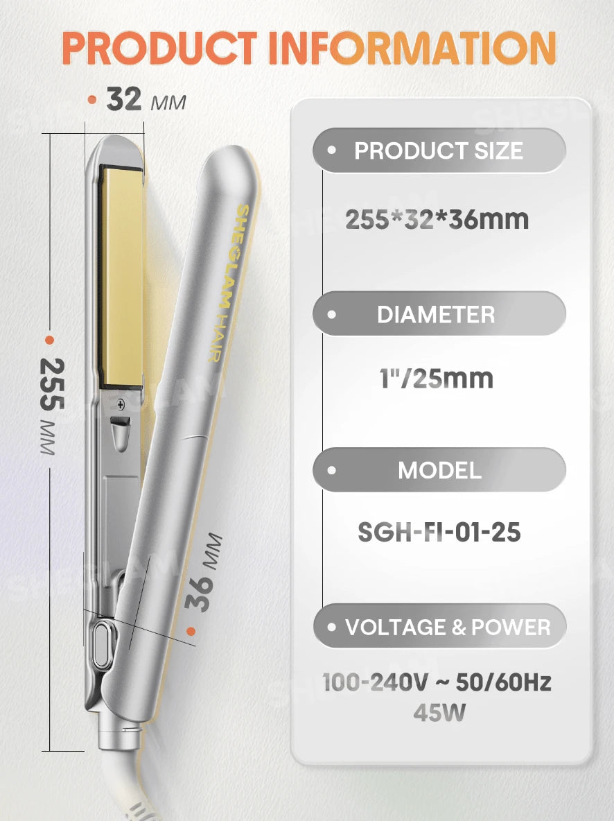 Sleek Chic Insta-Heat Straight Styler | SHEGLAM