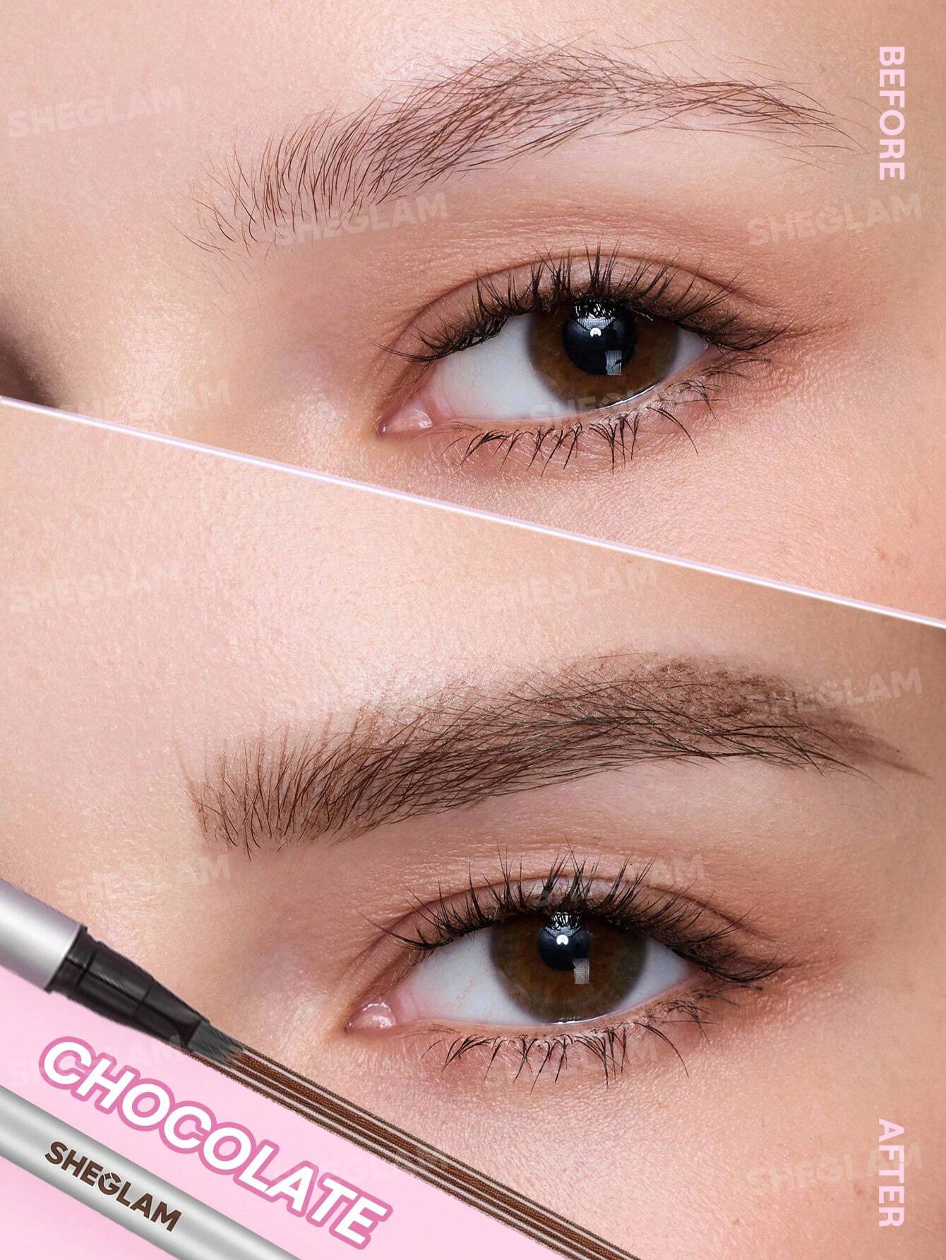 Brow-Fection Micro-Stroke Liquid Pen-Chocolate | SHEGLAM