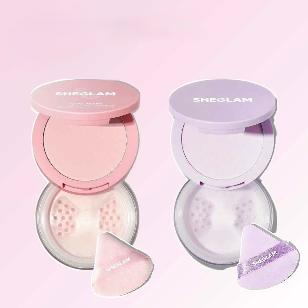 Insta-Ready Face & Under Eye Setting Powder Duo | SHEGLAM