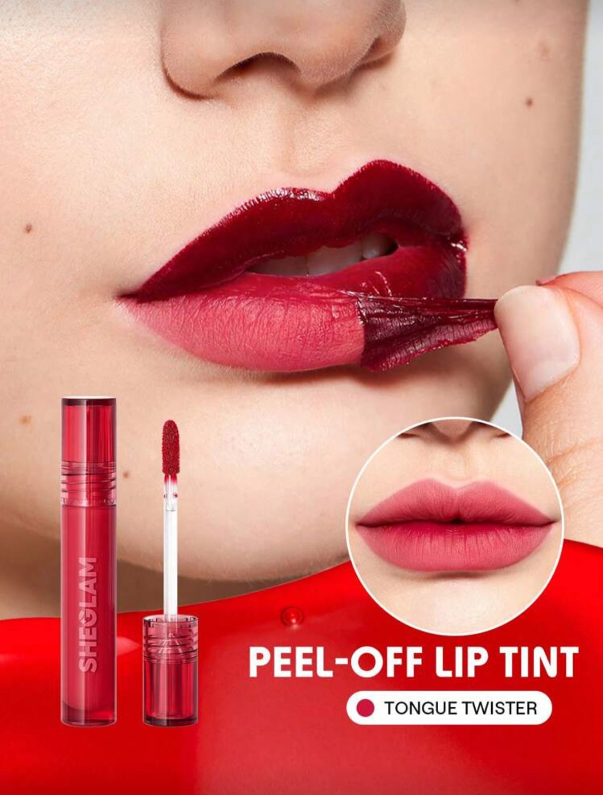 Peel Talk Lip Tint - Tongue Twister | SHEGLAM
